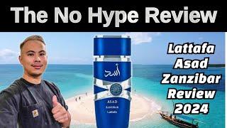 NEW LATTAFA ASAD ZANZIBAR REVIEW 2024 | THE HONEST NO HYPE FRAGRANCE REVIEW