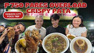 ₱750 PARES OVERLOAD WITH 1 WHOLE CRISPY PATA | Quezon City Food Trip | Chef RV