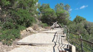 S'Arenal - Passeig Alfons XIII - Cala Blava walk. Mallorca.