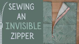 How to Sew an Invisible Zipper - Updated