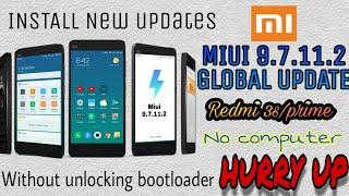 Miui 9 update 7.11.2 beta rom | redmi 3s | new features and fixes | Msboys