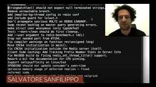 Product news from Salvatore Sanfilippo, creator of Redis - RedisConf 2020