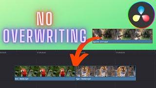 Move & Insert Clips Without Overwriting: DaVinci Resolve