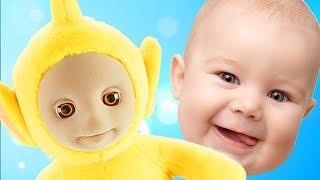 Learn Colors with Teletubbies Toys Children Toddlers and Babies Finger Family Song