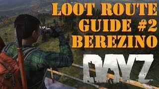 Loot Routes #2 - Berezino to Tisy - DayZ Map Guide for PC, Xbox, & PS4