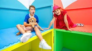 Five Kids Four Colors Playhouse Challenge + more Children's videos