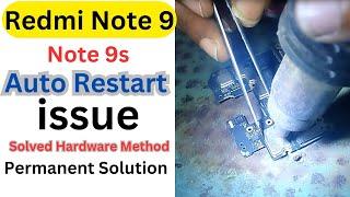 Redmi Note 9 Note 9s Auto Restart Problem Solved Hardware Method Permanent Solution