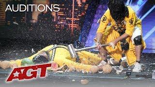 This Danger Act From India Will SCARE You With A SMASH! - America's Got Talent 2019