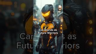 Car Brands as Future Warriors | Ai Generated