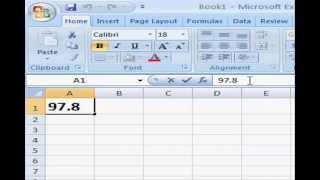 How to Insert the Degree Symbol in Microsoft Excel