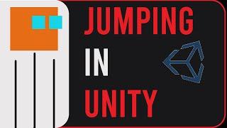 Jumping in Unity 2D (2D platformer Jump)