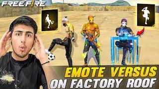Emote Battle On Factory Roof- Free Fire India