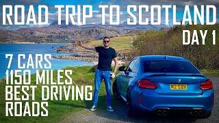 Road Trip to Scotland. Hidden gems of Highlands! Day 1 | 4K