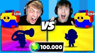 100.000 GEMS MEGA BOX OPENING BATTLE! 94x NEUER BRAWLER!  Brawl Stars deutsch