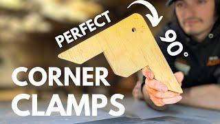 DIY Corner Clamps Jig  - Perfect 90° Every Time!