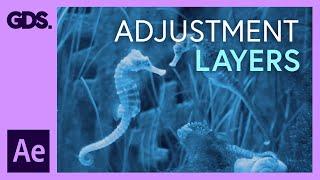 Adjustment Layers in After Effects Ep22/48 [Adobe After Effects for Beginners]
