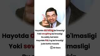 PUL ing bo'lmasligi‼️|| Mr Bean motivation || #motivation #yt #success