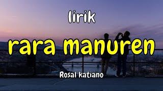 Lirik Lagu Sumbawa Rara Manuren