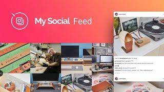 How to use My Social Feed Plugin | Embed Instagram gallery in WordPress