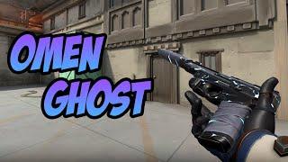 OMENS GHOST SKIN (SOUL SILENCER GHOST) GAMEPLAY - VALORANT