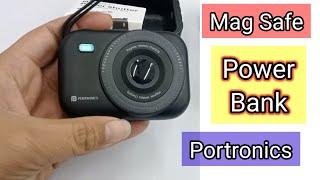 Portronics Mag Safe wire less Power Bank For iphones