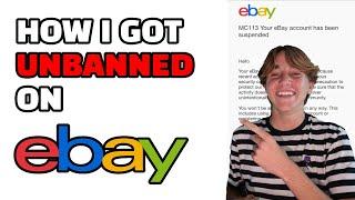 How To Get UNBANNED On EBAY | Step By Step