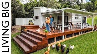 Stunning Tiny House Homestead In The Noosa Hinterland