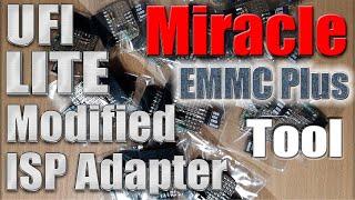 Miracle Emmc Plus with Ufi Lite Modified Isp Adapter 100% working | Modified Ufi Lite Isp Adapter