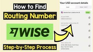 Find Wise Routing Number TransferWise | Wise Routing Account Number & Swift BIC Code