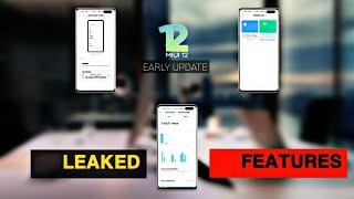 MIUI 12 Early Access Features for Global ROM - Leaked MIUI 12 Features