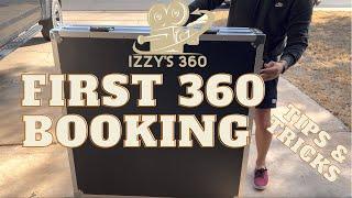 1st 360 Photo-booth Booking (Tips & Tricks)