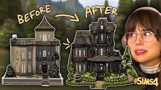 I Tried to Renovate The Goth House in The Sims 4