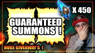  GUARANTEED SHARDS FOR STALTUS & GIVEAWAY'S !  10X Viewer Summons ! | Raid Shadow Legends