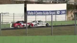 SUPERDRIFT 2013 VALLELUNGA BMW MANUEL VACCA VS SUBARU IMPREZA MASSIMO CHECCHIN