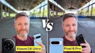 Xiaomo 14 Ultra versus Pixel 8 Pro camera comparison