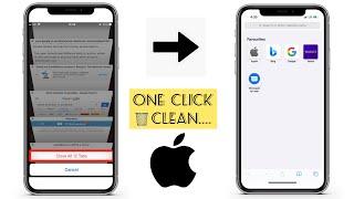 Iphone safari Close all tabs in one click-how to close safari multiple tabs easy method