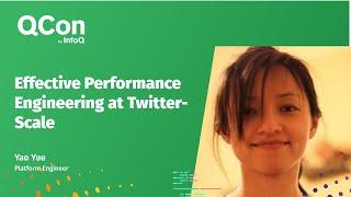Effective Performance Engineering at Twitter-Scale