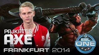 Pajkatt's Axe 1on3 - ESL One Frankfurt 2014 Highlights - Dota 2