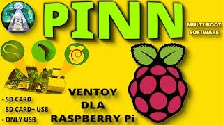 Pinn czyli Ventoy dla Raspberry Pi  ARM 1 karta SD/SSD/Pendrive i wiele systemów. All in 1 Multiboot