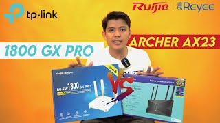 Tplink Archer AX23 Vs Ruijie 1800 GX PRO