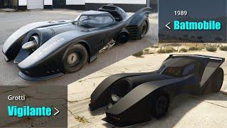 GTA V Vehicles VS All Movies & TV Vehicles | Full Side by Side comparison