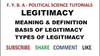 Legitimacy : Meaning & Definition