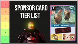 Ultimate Ark Nova Sponsor Cards Tierlist by JDansp