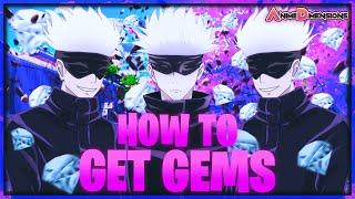 HOW TO GET GEMS FAST IN ANIME DIMENSIONS!! 3 TIPS TO GET 2,000+ GEMS A DAY! | Tips & Tricks - ROBLOX