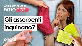 Assorbenti o coppetta? La verità sull'impatto ambientale delle mestruazioni