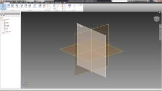 03. OPERATIONS EXTRUDE AND REVOLVE (Autodesk Inventor tutorials)