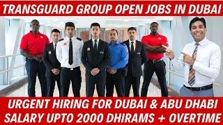 Transguard Group Open Jobs In Dubai | Exciting Career Opportunities Await