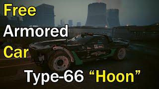 Cyberpunk 2077 - How to get a Free Armored Car (Type 66 "Hoon")