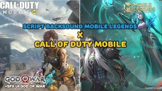 Script Backsound Lobby CODM & SFX UI God Of War | Mobile legends patch terbaru