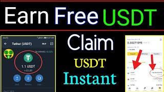 Earn Free USDT Tether - Earn Usdt Without Investment - How To Earn Usdt For Free - Free Instant USDT